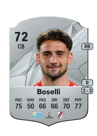 Sebastián Boselli Rare 72 Overall Rating