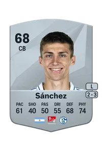 Felipe Sánchez Common 68 Overall Rating