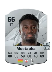 Ibrahim Mustapha Rare 66 Overall Rating