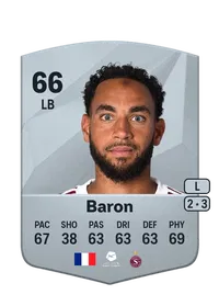 Anthony Baron Common 66 Overall Rating