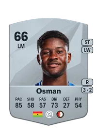 Ibrahim Osman Common 66 Overall Rating