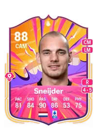 Wesley Sneijder UT Heroes 88 Overall Rating