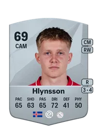 Kristian Hlynsson Common 69 Overall Rating