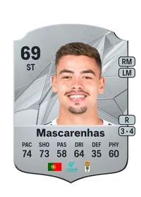 Mascarenhas Rare 69 Overall Rating