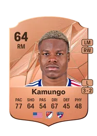 Bernard Kamungo Rare 64 Overall Rating