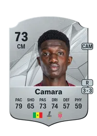 Lamine Camara Rare 73 Overall Rating