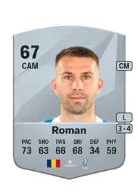 Alin Roman Common 67 Overall Rating