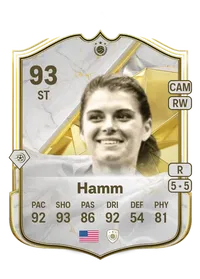 Mia Hamm Icon 93 Overall Rating