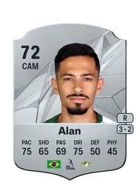 Alan Rare 72 Overall Rating