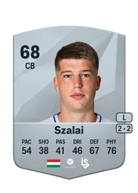 Gábor Szalai Common 68 Overall Rating