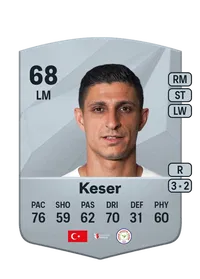 Benhur Keser Common 68 Overall Rating