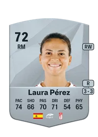 Laura Pérez Common 72 Overall Rating