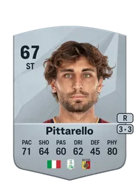 Filippo Pittarello Common 67 Overall Rating