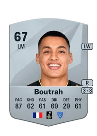 Amine Boutrah Common 67 Overall Rating