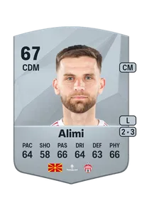 Isnik Alimi Common 67 Overall Rating