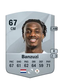 Ezechiel Banzuzi Common 67 Overall Rating