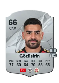 Tarik Gözüsirin Rare 66 Overall Rating