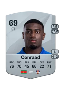 Tyrone Conraad Common 69 Overall Rating