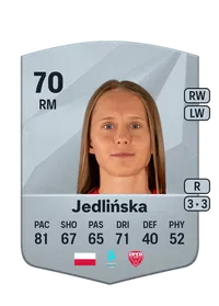 Klaudia Jedlińska Common 70 Overall Rating