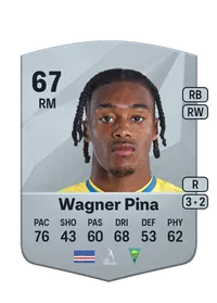 Wagner Pina Common 67 Overall Rating