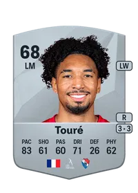 Tidjany Touré Common 68 Overall Rating