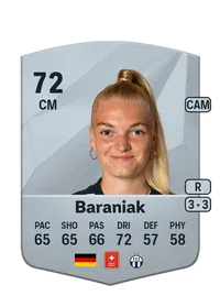 Romy Baraniak Common 72 Overall Rating