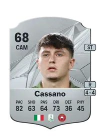 Claudio Cassano Rare 68 Overall Rating