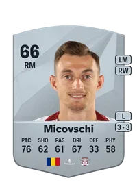 Claudiu Micovschi Common 66 Overall Rating