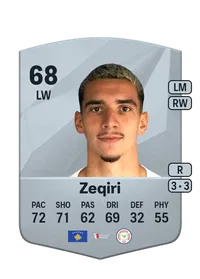 Altin Zeqiri Common 68 Overall Rating