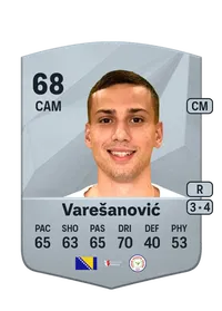 Dal Varešanović Common 68 Overall Rating