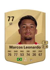 Marcos Leonardo Common 77 Overall Rating