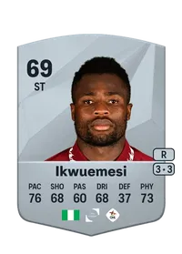 Chukwubuikem Ikwuemesi Common 69 Overall Rating