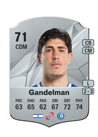 Omri Gandelman Rare 71 Overall Rating