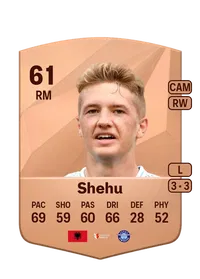 Florent Shehu Common 61 Overall Rating