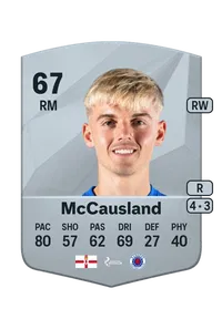 Ross McCausland Common 67 Overall Rating