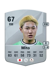 Shunsuke Mito Common 67 Overall Rating