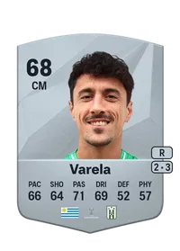 José Varela Common 68 Overall Rating