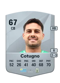 Guillermo Cotugno Common 67 Overall Rating