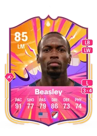 DaMarcus Beasley UT Heroes 85 Overall Rating