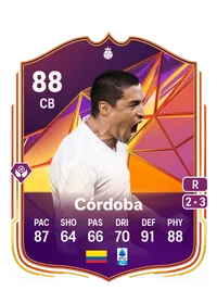 Iván Córdoba Track Stars Hero 88 Overall Rating