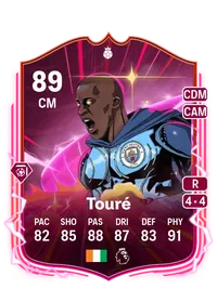 Yaya Touré Prime Hero 89 Overall Rating