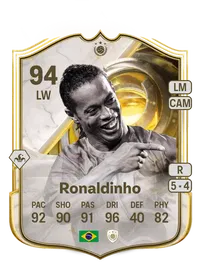 Ronaldinho Ultimate Succession Icon 94 Overall Rating