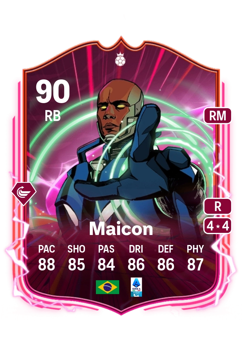 Maicon Prime Hero 90 Overall Rating
