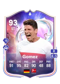 Mario Gomez Fantasy FC Hero 93 Overall Rating