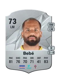 Bebé Rare 73 Overall Rating