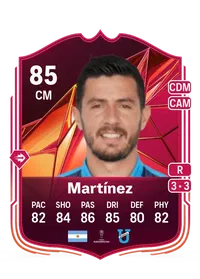 Facundo Martínez Champions Mastery 85 Overall Rating