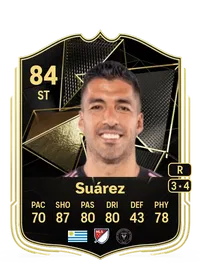 Luis Suárez Team of the Week 84 Overall Rating