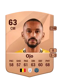 Funso Ojo Common 63 Overall Rating