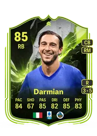 Matteo Darmian Showdown Plus 85 Overall Rating