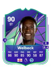 Danny Welbeck Rivals Mastery 90 Overall Rating